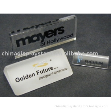 acrylic name plate